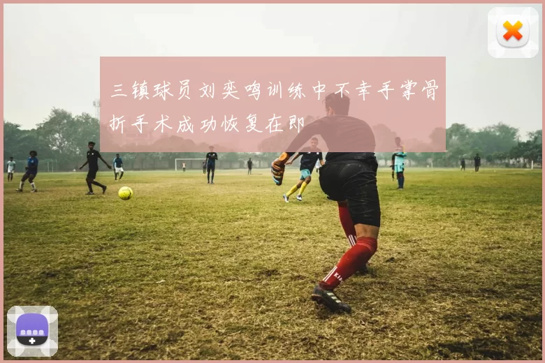 三镇球员刘奕鸣训练中不幸手掌骨折手术成功恢复在即